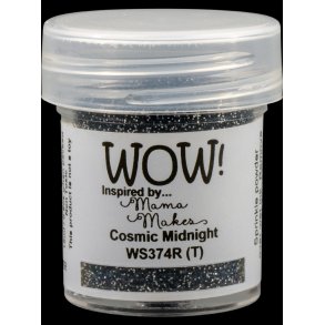 WOW Embossingpulver Glitter Cosmic Midnight WS374R (T)