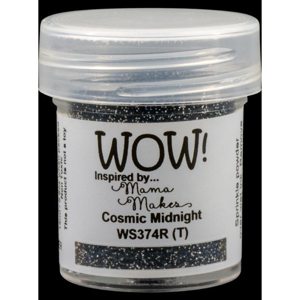 WOW Embossingpulver Glitter Cosmic Midnight WS374R (T)