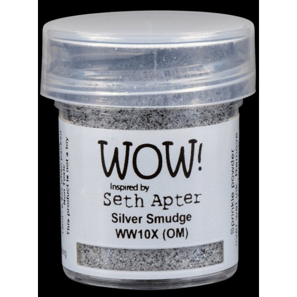 WOW Embossingpulver Mix media - Silver Smudge WW10X OM)