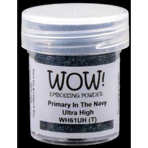 Wow embossing Primaries - Primary In The Navy - Ultra High WH61UH