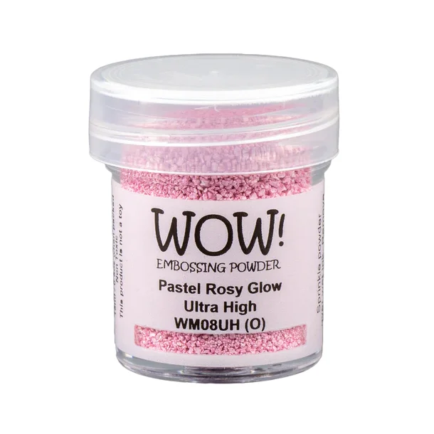 Wow embossingpulver Opaque Pastel Colours - Pastel Rosy Glow Ultra High WM08UH
