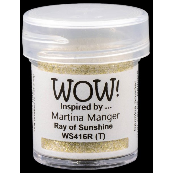 Wow Embossing Glitters - Ray of Sunshine Regular WS416R