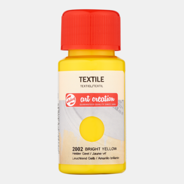 Textil maling 2002 Bright yellow 50ml