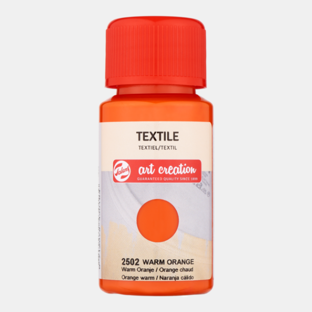 Textil maling 2502 Warm orange 50ml