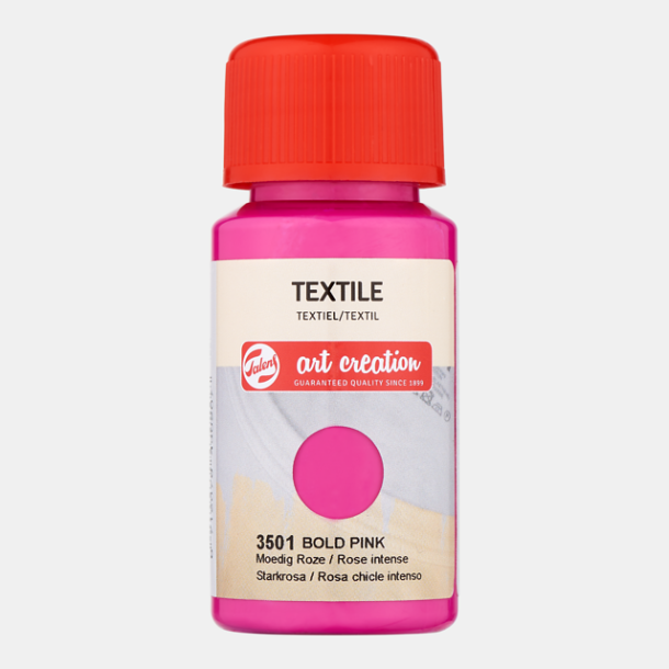 Textil maling 3501 Bold pink 50ml