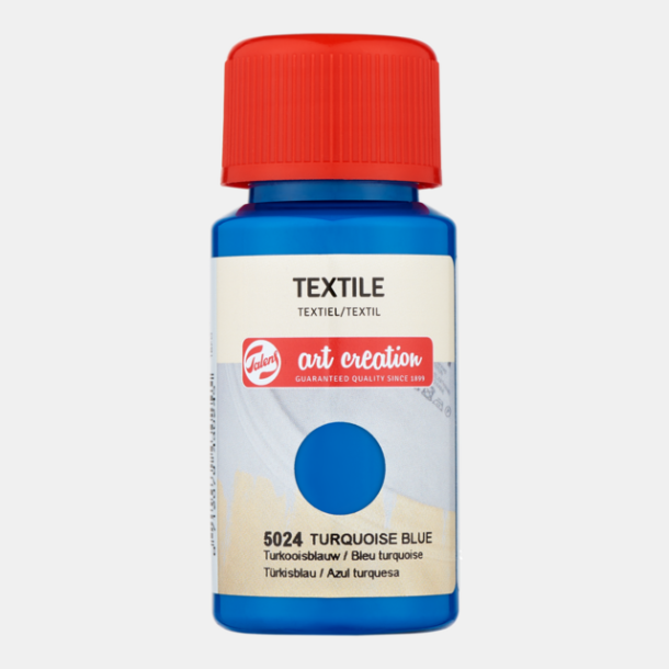 Textil maling 5024 Turquoise blue 50ml