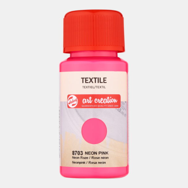 Textil maling 8703 Neon pink 50ml