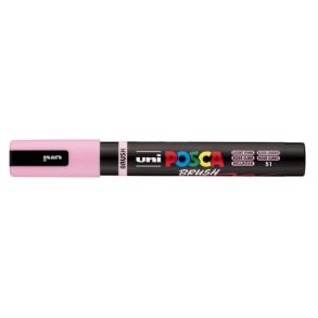 Posca Brush Light Pink 1.0-4.0mm