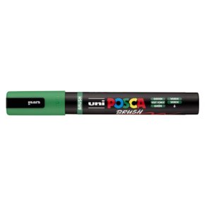 Posca Brush Green 1.0-4.0mm