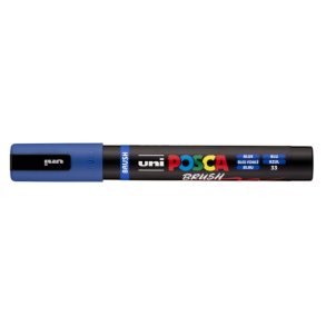 Posca Brush Blue 1.0-4.0mm