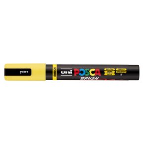 Posca Brush yellow 1,0-4,0mm 