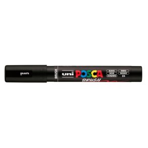Posca Brush Black 1.0-4.0mm