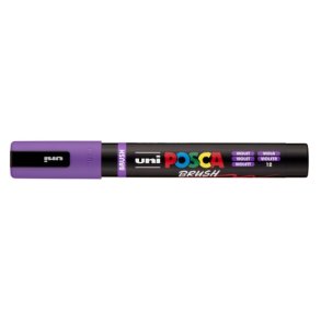 Posca Brush Violet 1.0-4.0mm