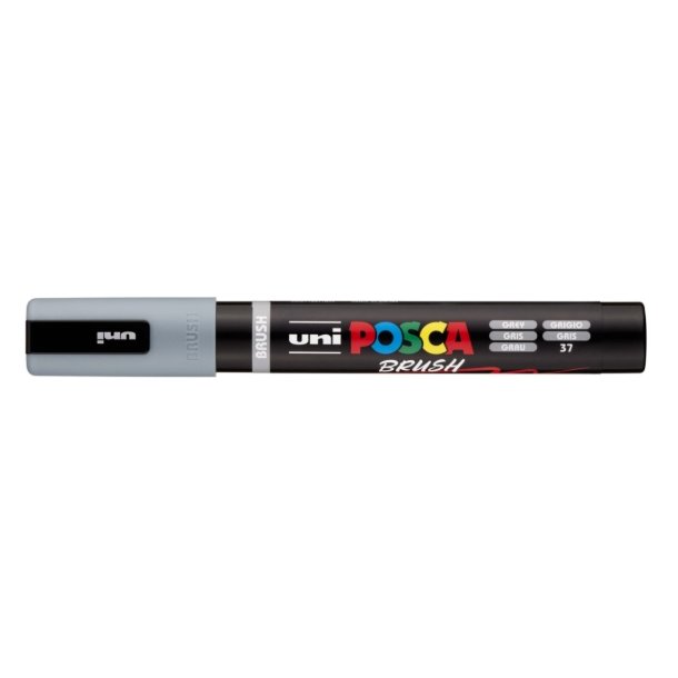 Posca Brush Grey 1.0-4.0mm