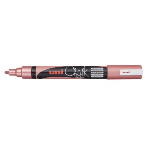 Uni Chalk marker metallic red 5M stregbredde 1,8-2,5mm