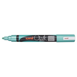 Uni Chalk marker metallic green 5M stregbredde 1,8-2,5mm