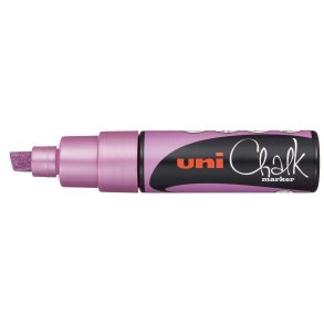 Uni Chalk marker metallic pink 8K stregbredde 8mm
