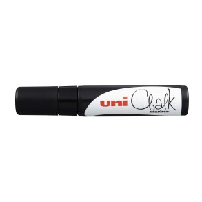 Uni Chalk marker black 17K stregbredde 15mm