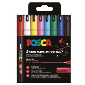 Posca st PC-1MR 8stk 