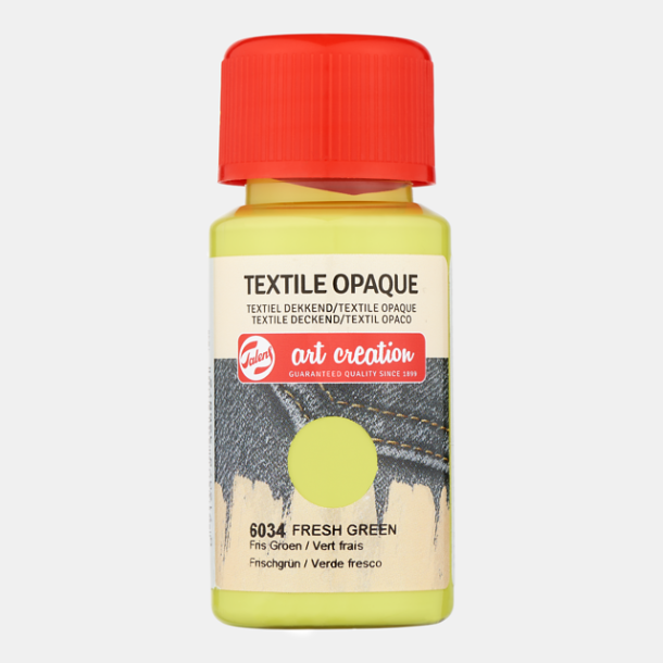 Textil Opaque maling 6034 Fresh green 50ml