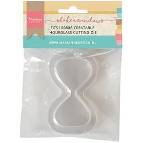 Shaker window Hourglas 10stk LR0071 Marianne Design