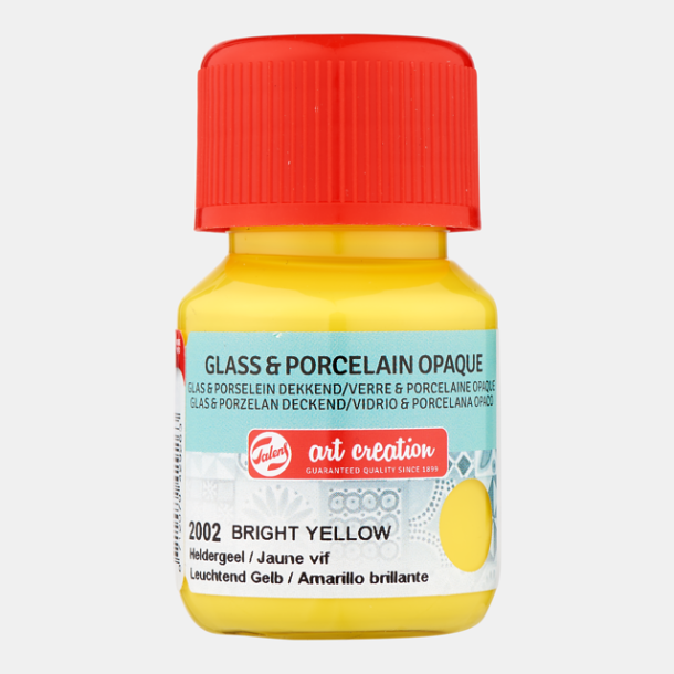 Glas og porcelns maling 2002 Bright yellow Opaque