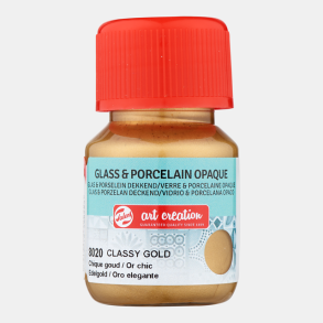 Glas og porcelns maling 8020 Classy gold Opaque