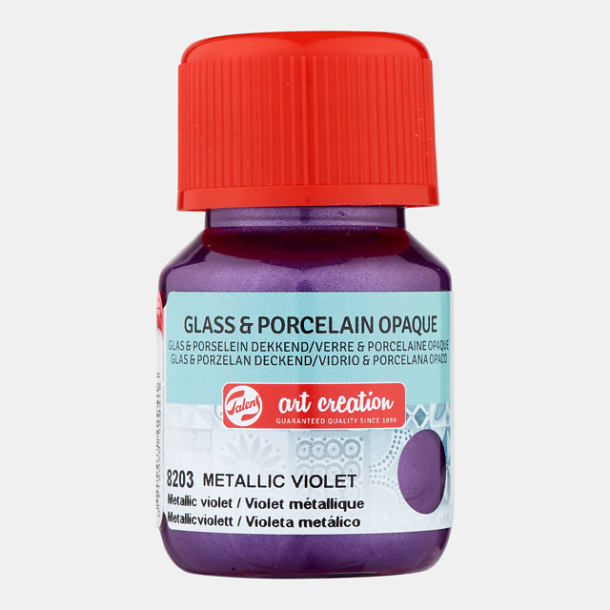 Glas og porcelns maling 8203 Metallic violet Opaque