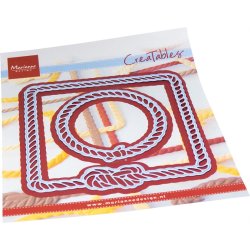 Die "Rope Frames - Square &amp; Circle" LR0812 Marianne Design D24