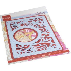 Marianne Design Die Rectangle Swirly LR0840 D15
