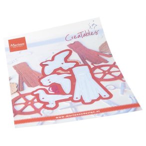 Die Tiny's Beach Pole & Gulls LR0859 Marianne Design