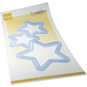 Die Lay out - stars LR0978 Marianne Design