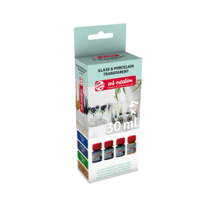 Glas og porcelns maling 4x30ml