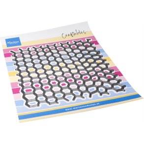 Die Background chicken wire CR1685 Marianne Design