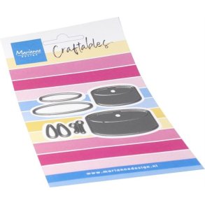 Die Tea lights CR1689 Marianne Design