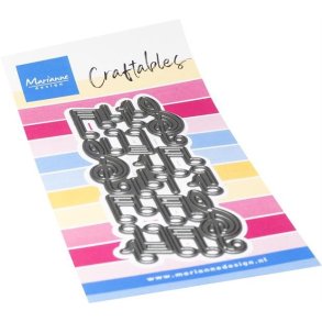 Die Punch die XL - Music CR1694 Marianne Design
