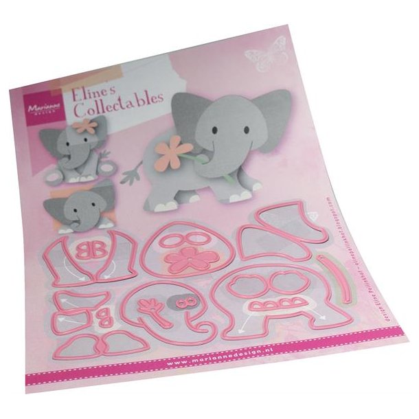 Die "Eline's Baby Elephant" COL1521 Marianne Design