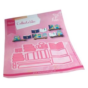 Marianne Design DieCOL1529 Books by Marleen