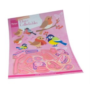 Marianne Design Die Eline's Garden Birds COL1534 