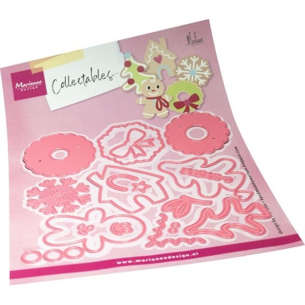 Die Christmas Cookies by Marleen COL1556 Marianne Design