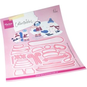 Die Winter Sports accessories by Marleen COL1558 Marianne Design