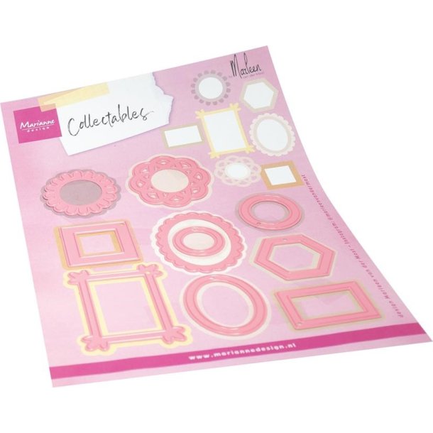 Die Picture frames by Marleen COL1567 Marianne Design