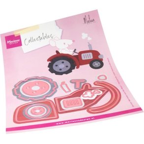 Die Tractor by Marleen COL1571 Marianne Design 
