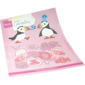 Die Eline's Party Puffin COL1581 Marianne Design