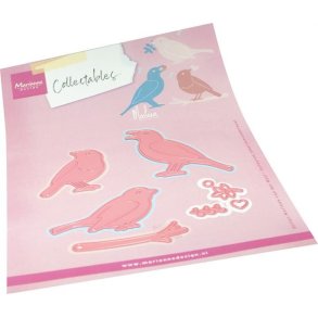 Die Birds by Marleen COL1583 Marianne Design