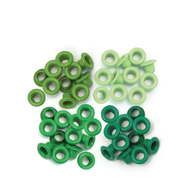 We R Makers  Standard eyelets Green 60pcs