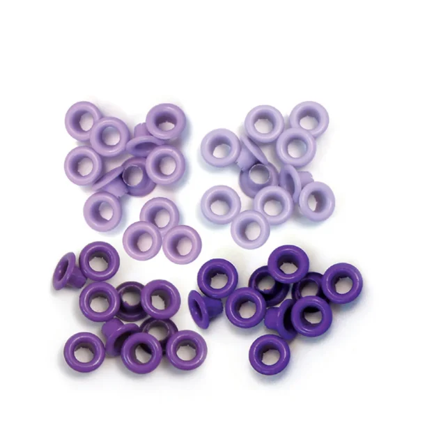 We R Makers  Standard eyelets Purple 60pcs