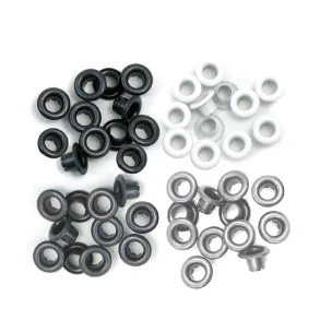 We R Makers Standard eyelets Grey 60pcs
