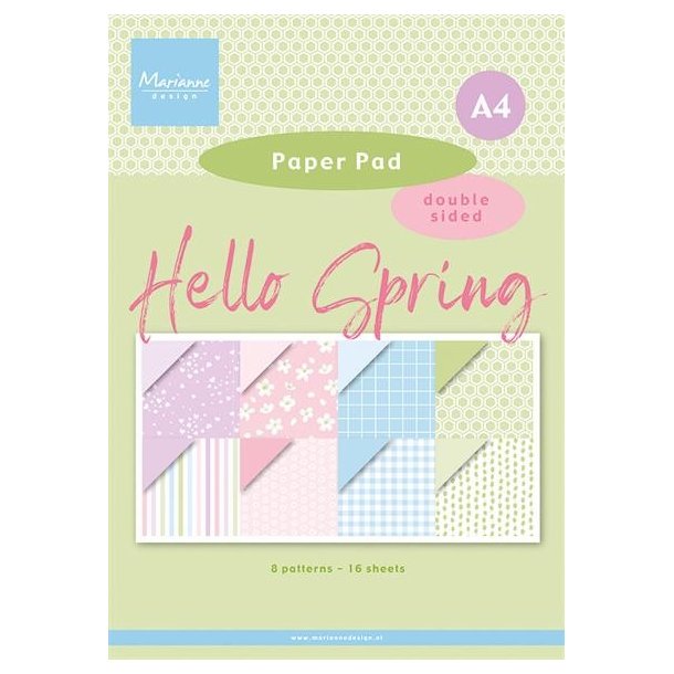 Papirblok Hello Spring PK9199 A4