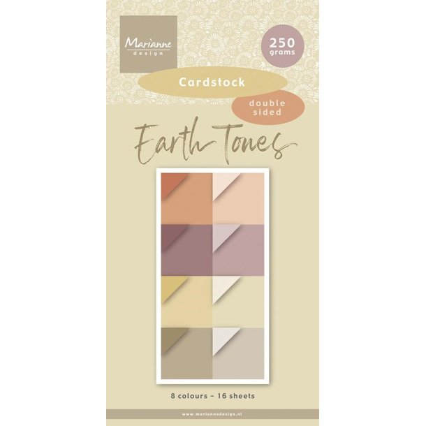 Marianne Design Paperpad "Earth tones - Cardstock" PK9205